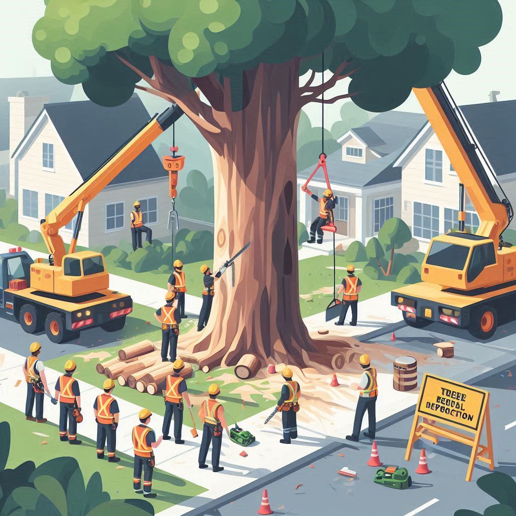 Complete Tree Removal Services Near Me - Weston MA